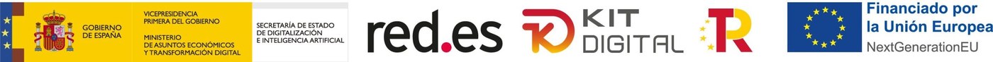 Financiado por la Unión Europea — NextGenerationEU · Kit Digital · red.es · Gobierno de España